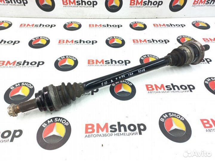 Привод задний правый Bmw 530I F10 N52B30 2010