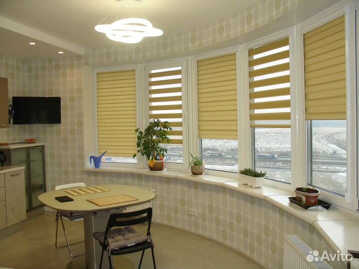 Рулонные шторы в кассете римские шторы плиссе