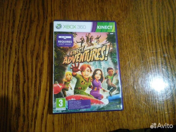 6 Игр на xbox 360 (две игры kinect)