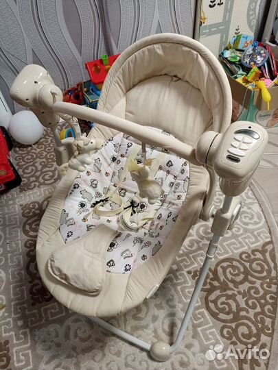 Электрокачели для новорожденных Pituso Viola