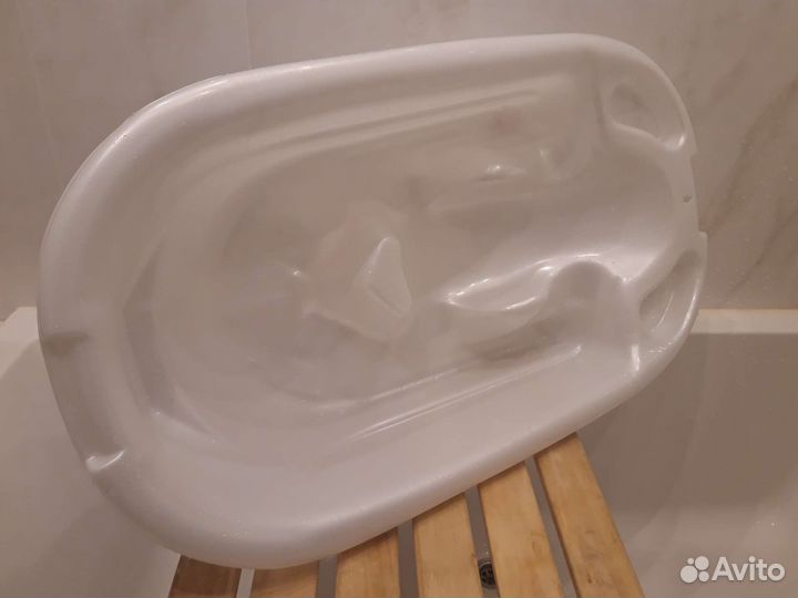 Горка лежак и ванночка для купания