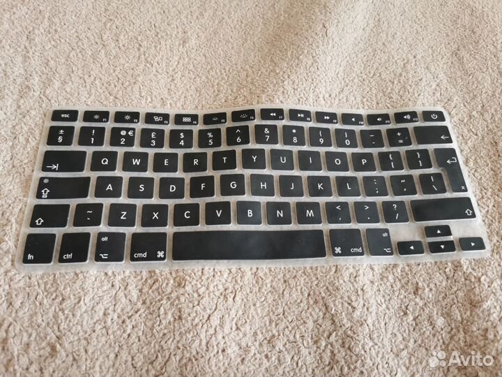 Силиконовая защитная пленка для Macbook