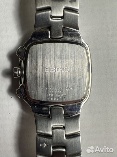 Часы наручные seiko chronograph 7t62 5А00