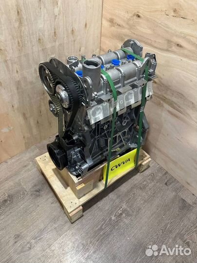Двигатель cwva 1.6 Polo Rapid Новый