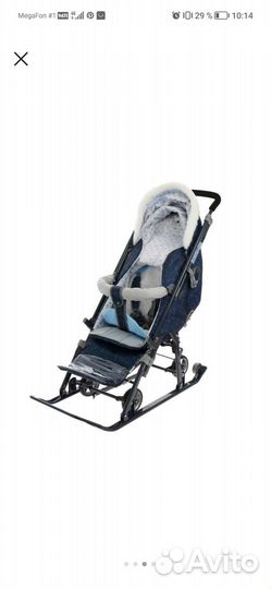 Коляска санки