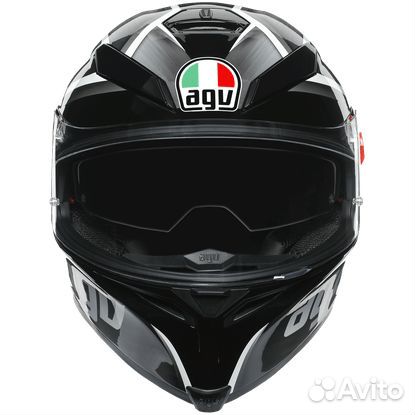 Мотошлем AGV K-5 S Multi Tempest Black/Silver