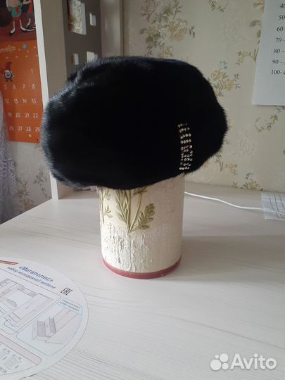 Шапка норковая женская