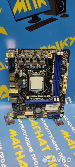 Материнская плата s1155 Asrock H61-M VS