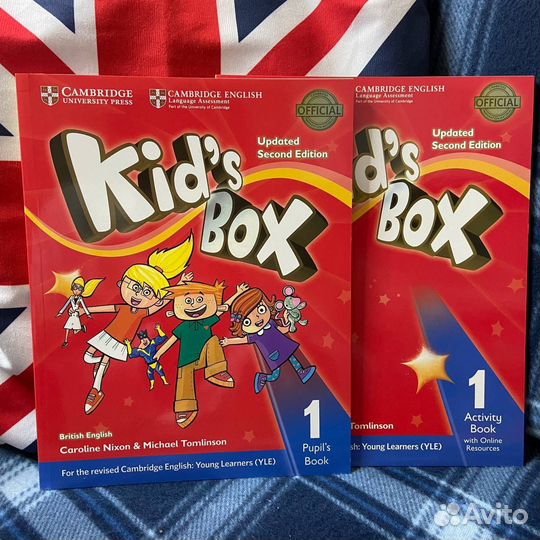 Kids box, 1, 3 учебник на английском