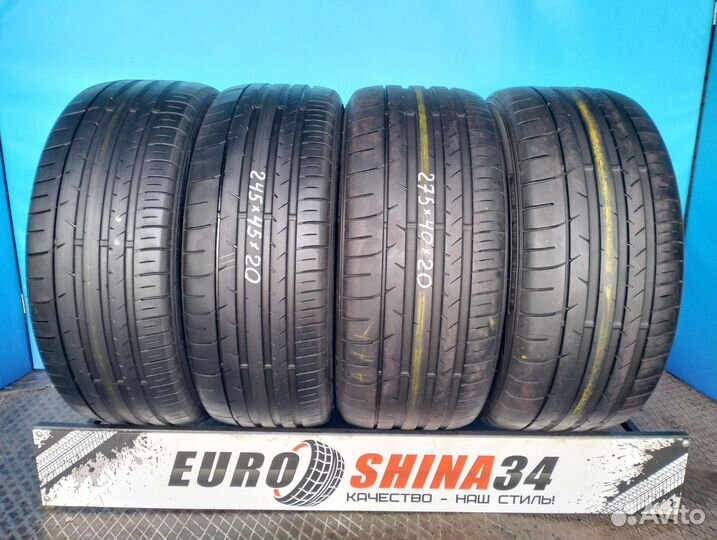 Dunlop SP Sport Maxx 050+ 245/45 R20 и 275/40 R20 106Y