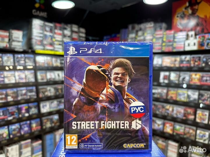 Игры для PS4: Street Fighter 6 (Русская версия)