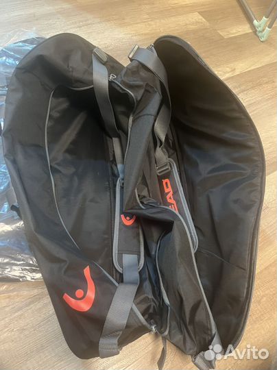 Теннисная сумка head, чехол под ракетки