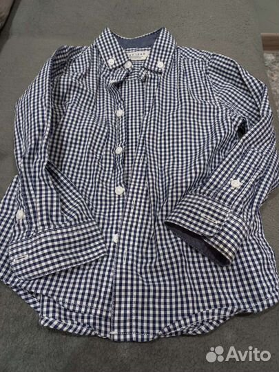 Рубашка next для мальчика 2-3 года