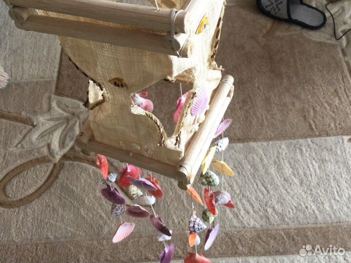 Звенящие украшения из ракушек