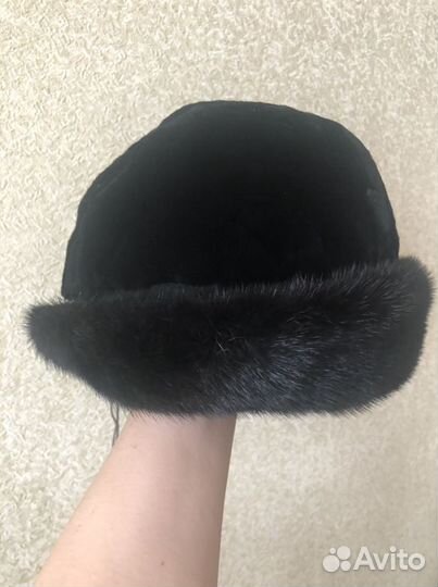 Шапка норковая женская