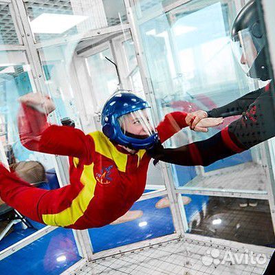 Полёты в аэротрубе