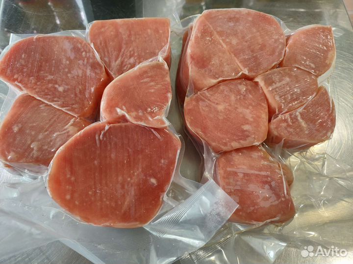 Мясо тунца,тунец,в магазине