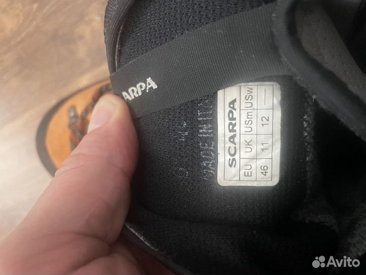 Альпинистские ботинки Scarpa Mont Blanc GTX. 46EU