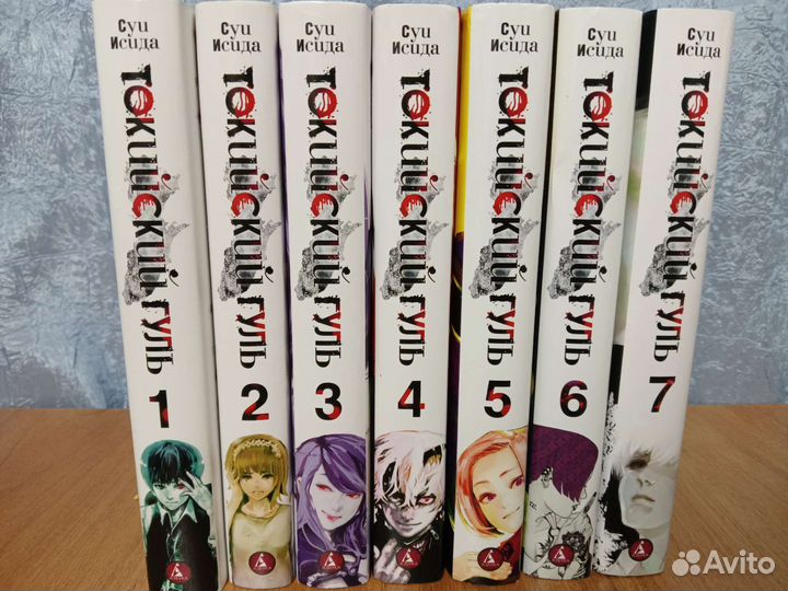 Манга токийский гуль все тома 1-7