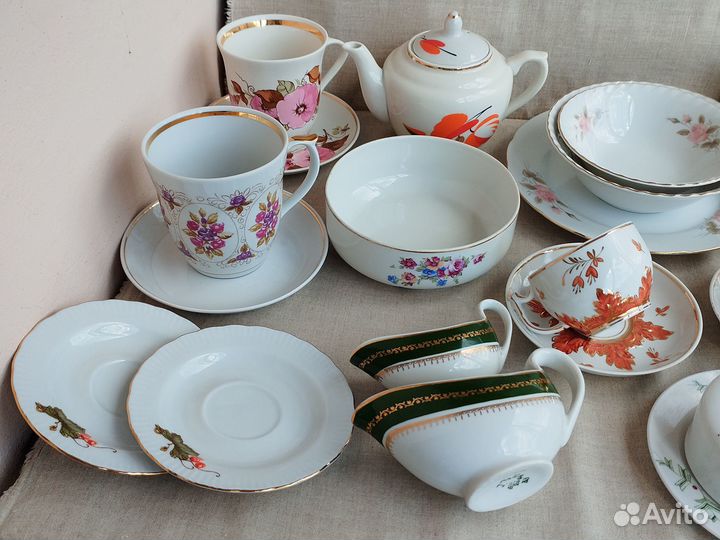 Фарфор. Ассорти. СССР