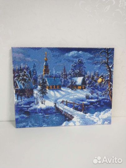 Алмазные мозаики готовые (разные)