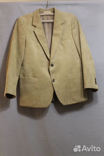 Мужской замшевый пиджак