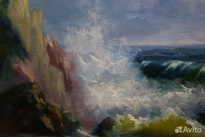 Картина маслом Морской пейзаж Море