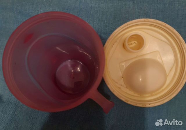 Поильник новый и ложечка