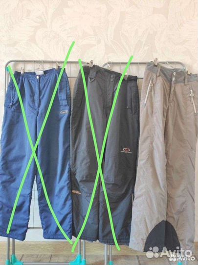 Болоньевые штаны luhta 42