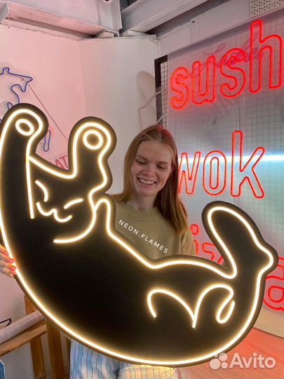 Отговорю заказывать неоновую вывеску