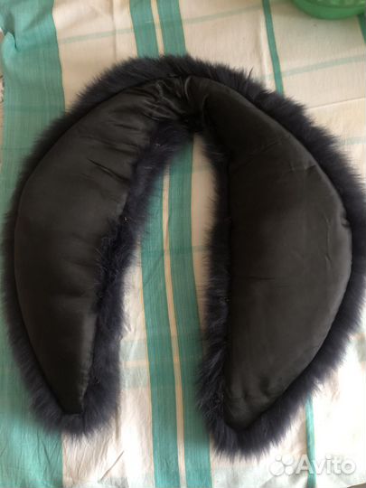 Меховой воротник песец