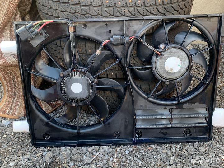 Диффузор охлаждения двигателя VAG