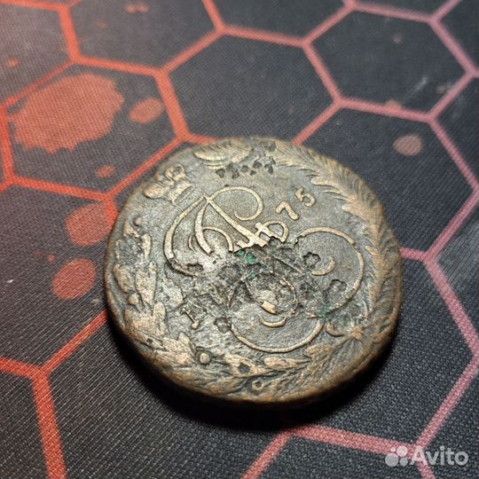 5 копеек 1775 года ем