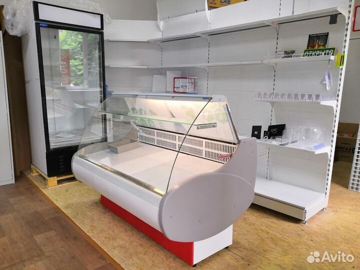 Холодильные витрины 0.+7 выкладка: 650мм