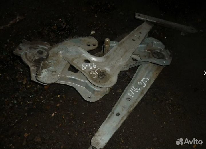 Задние мех. стеклоподъёмники Ниссан Альмера n16