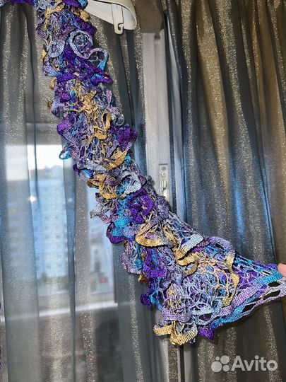 Шарфик кружевной