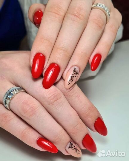 Маникюр гель лак