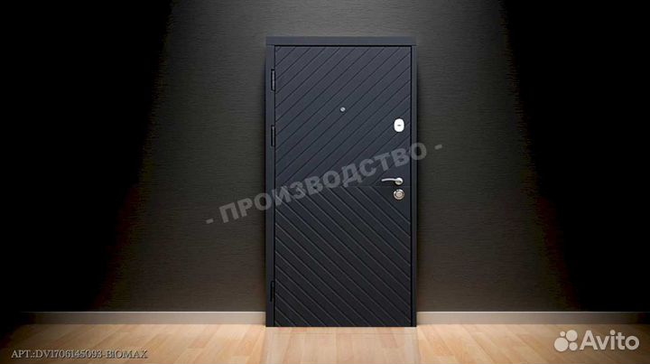 Дверь входная железная
