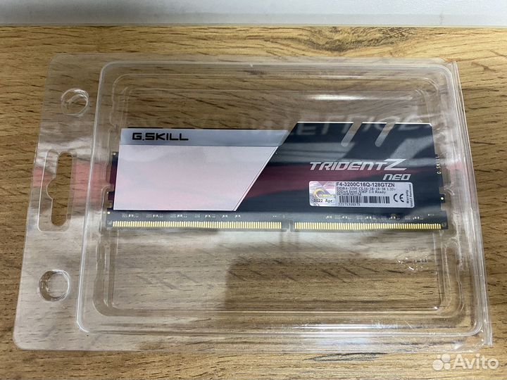 32Gb DDR4 G.Skill Trident Z Neo, RGB. Новая