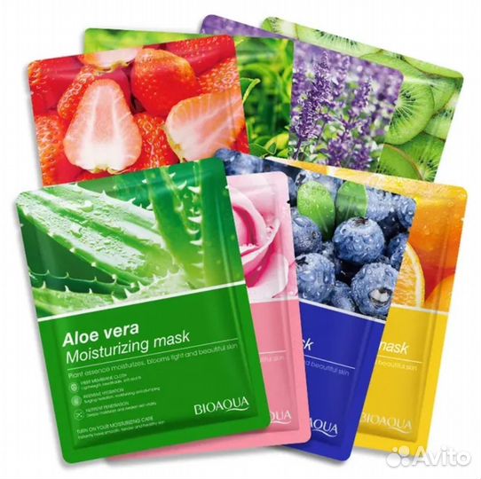 Тканевая маска для лица bioaqua