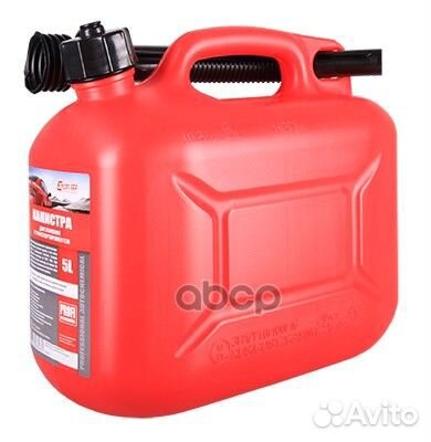 Канистра для топлива (красная) 5л 3TON profi 55