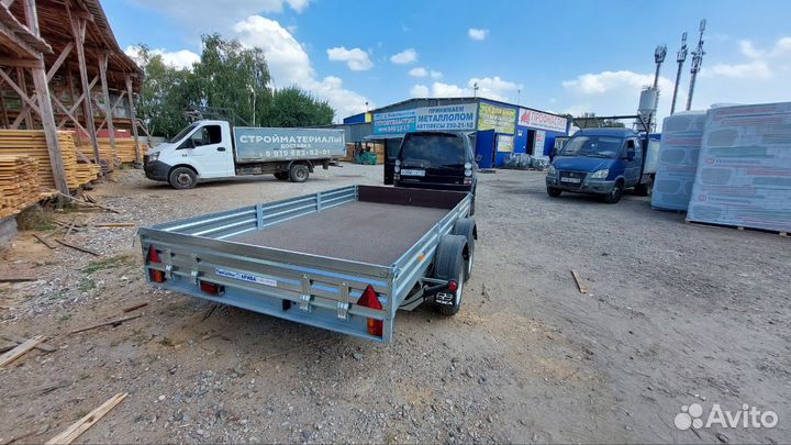 Прицеп двухосный мзса 817736.022. Рассрочка