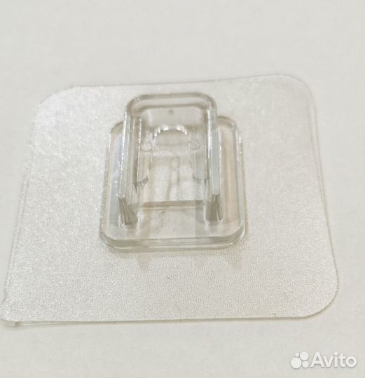 Крючки настенные самоклеющиеся двухсторонние прозр