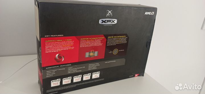 Мощная видеокарта Xfx rx 580 8gb