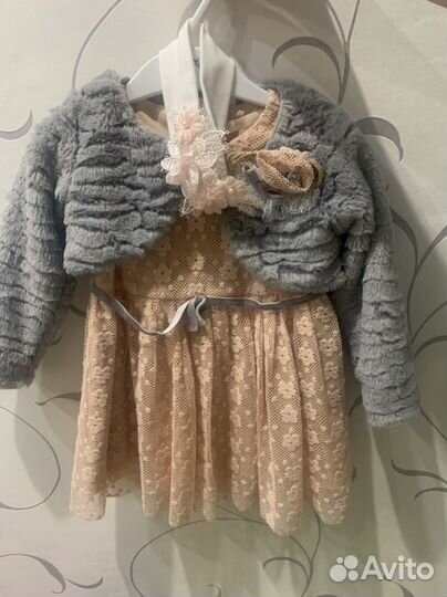 Платье для девочки 80 86