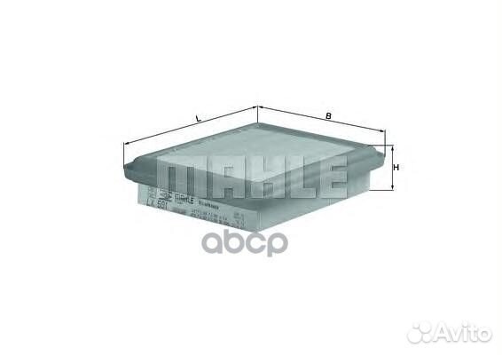 Фильтр воздушный chrysler sebring Coupe (FJ) / D