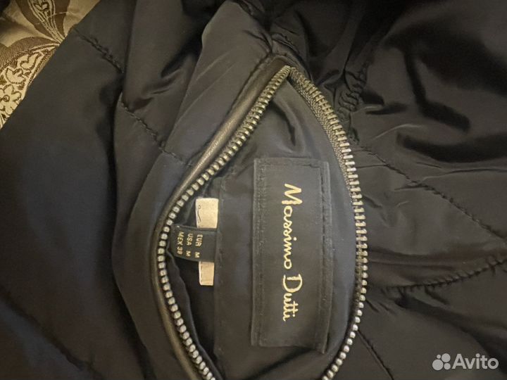 Куртка кожаная Massimo Dutti