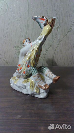 «Иванушка и Жар-птица» статуэтка лфз, СССР
