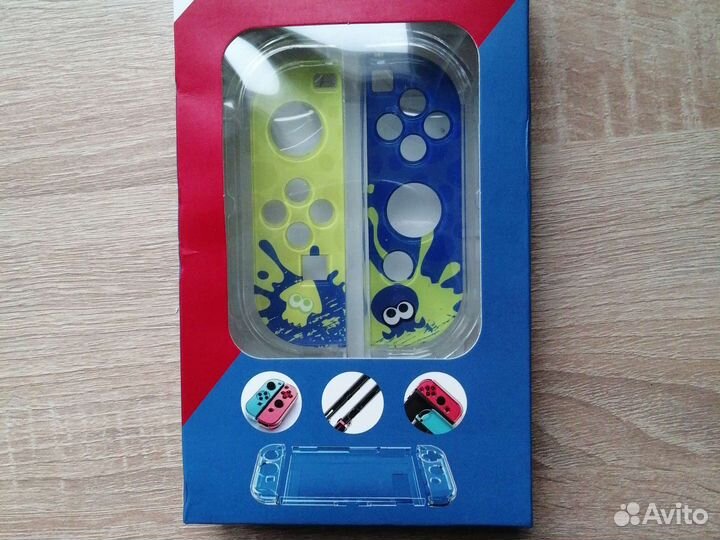Защитный чехол и ремешки для Nintendo switch