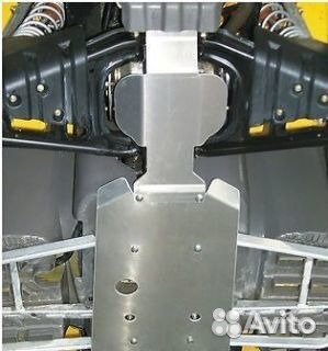 Защита днища центральная outlander 400/800